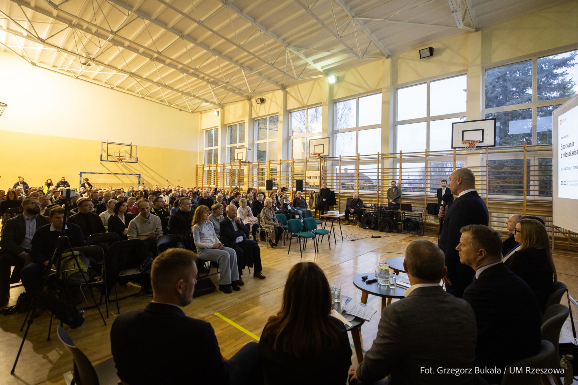 Spotkanie Prezydenta Miasta Rzeszowa z mieszkańcami, fot. Grzegorz Bukała, Urząd Miasta Rzeszowa
